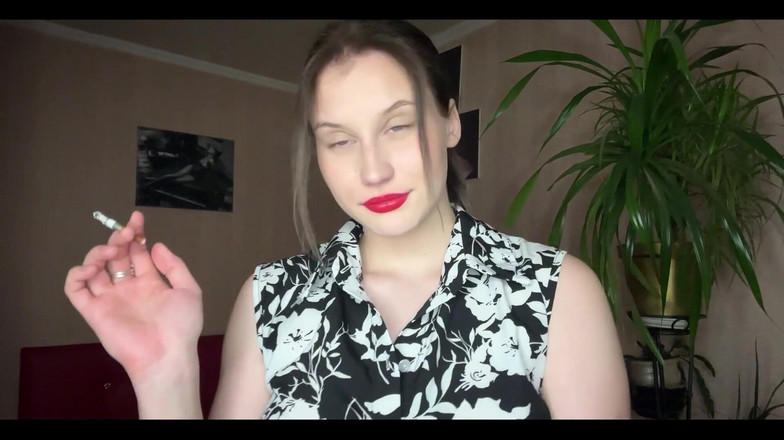 MertyXXX: Kouření dospívající holky