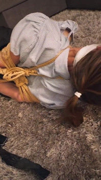 Luna Tied up by the Masked Man - Part 2