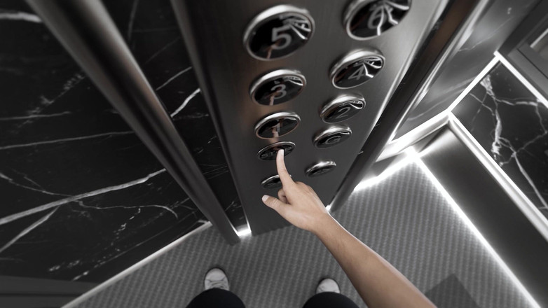 Kaeg Antonovich: Pengalaman superhero di dalam lift