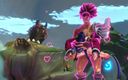 Game of Lust 3D: 3D Ahri și Yasuo sex dur Lol