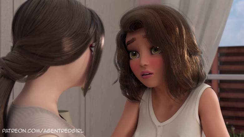 Agent Red Girl: ダブル・スナグル2 エイミーの大願い エピソード5 ダブル・ディック・フタナリと彼女!