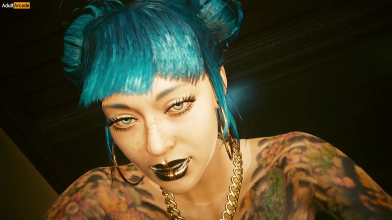 LewdArcade: Cyberpunk 2077 Denny &amp; Cheri Nowlin scene hot mod joytoy collezione di...