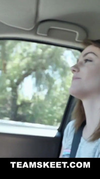 Taxi Driver Gets Some Teen Tushy