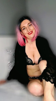 Lady Angela Cuckold POV Lace Lingerie Tattooed Goddess