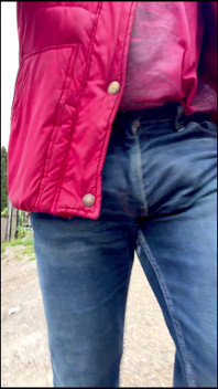 Out Walking Commando and the Monster Inside My Jeans Is Bulging Out