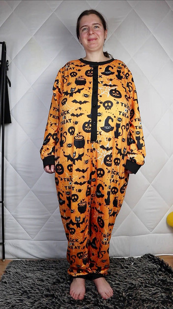 Lingerie Review: Pyjama halloween baru saya dari Shein