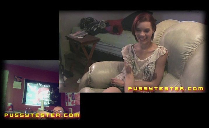 PussyTester: Lola Profane's Audition - Round 1 - Humped on the Casting Desk