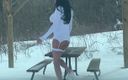 Orlandi480: Crossdresser Posing Outdoor