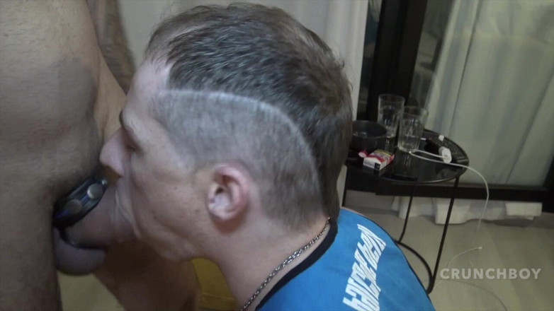 French dudes with big cocks: Fabien fucked in the morning by 2 boys