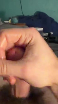 Jerking That Hairy Cock
