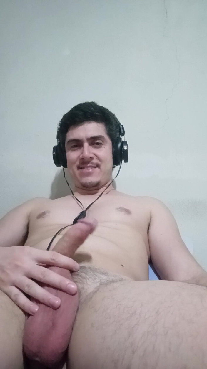 Tabasco Jake: Handsome Stud Jerking Big White Cock