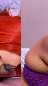 펠라 POV 및 사이드 뷰 듀얼 스크린