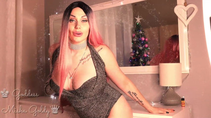 Goddess Misha Goldy: Betoverende Joi! Ruïneren of opeten!?