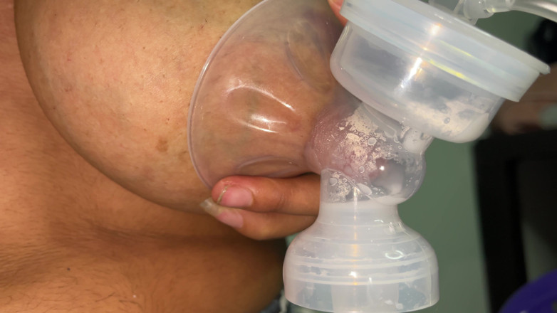 princess_andrea_: Solo Lactation Expression: High Volume Hand Extraction