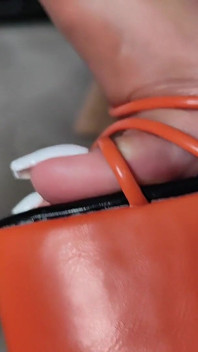 Orange Monster Heels and Total Control