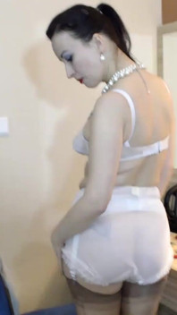 Nylon and Panty Teasing Part 1 in Full HD.