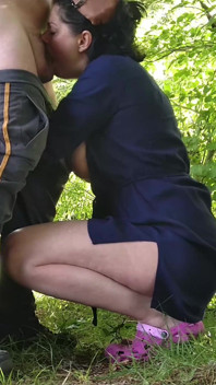 He Cums in My Mouth From Behind