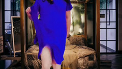 Kitty_Cross: BbW Sissy Hot Dancer nevlastní sestra je místnost sexy crossdresser...