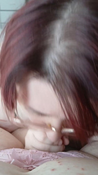 Wait for the Eye Contact... Then Bust a Fat Load All Over My Face
