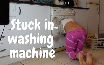 Goddess Anitta: Oh No, I'm Stuck in Washing Machine | Faphouse