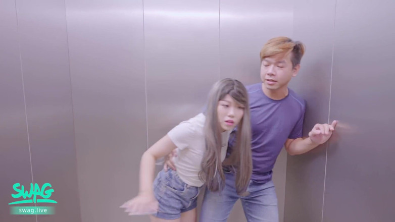 SWAG.live: Stuck in the Elevator, so Let's Get Fucked