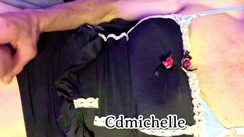 Cd Michelle lingerie: Cdmichelleが妻のランジェリーを着て、スーパーでどこにでもイく