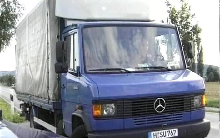 German Threesome: Picked up German Hitchhiker Got Double Penetrated