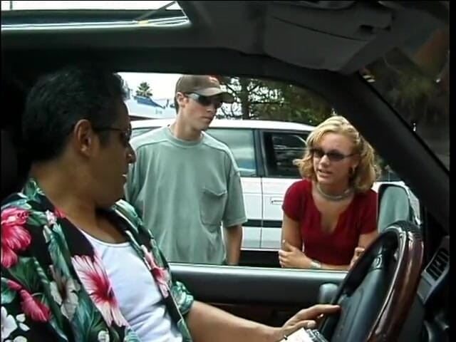 Teen Seduction: Innocent looking blonde prefers hairy chest