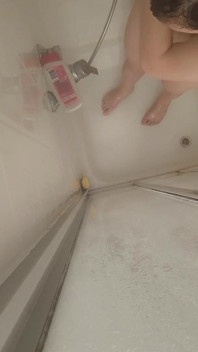 Orgasm While Showering and Shaving
