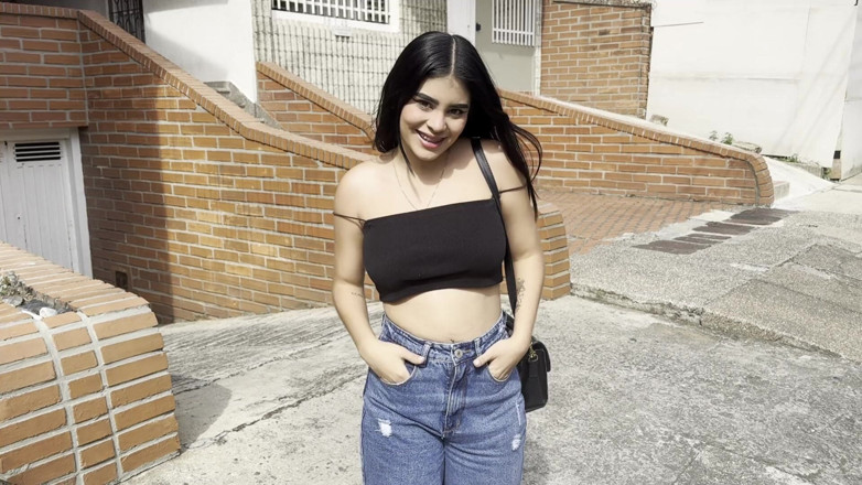 Latino_america24: I Take Home This 18 Year Old with Giant Tits