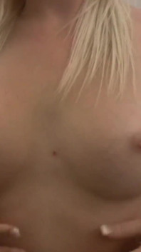 Charlize Danay swallows in front of a camera