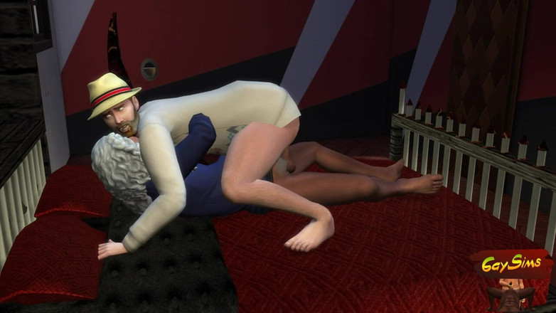 Dirty gay Sims: Сначала Был Пасынком, А Теперь Сисси-девушкой