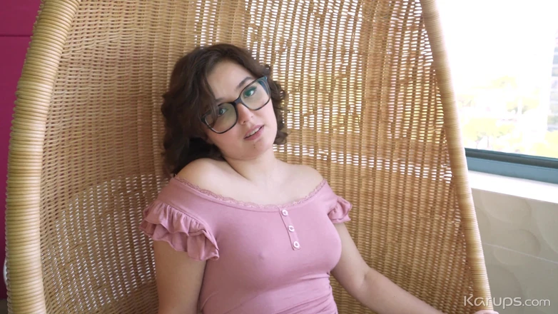 Karups POV: Hot Nerdy Teen Takes a Break From Homework with Her...