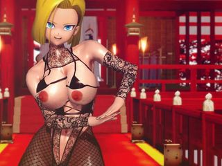 Mmd anime girls: Mmd R-18 Anime flickor sexig dans klipp 182