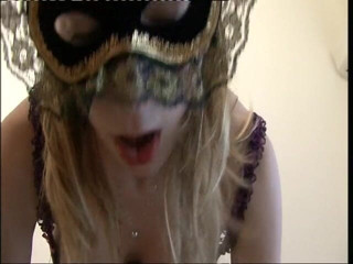 Galaxy Orgy: Nice masked girl licked between her legs and wildly fucked
