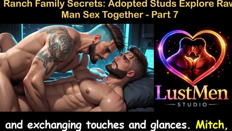 LustMen: English Audio Gay Sex Story - Ranch Secrets Adopted Studs Explore...