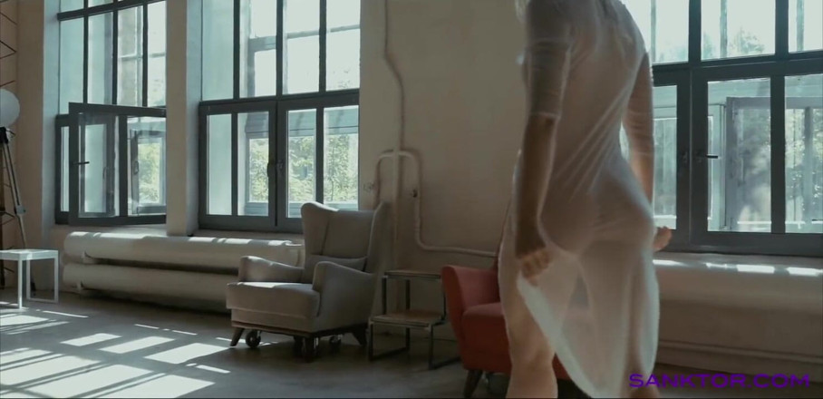 SANKTOR: Çıplak bale dansçısı. Sanat erotik videosu.