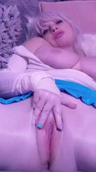 Whats Under Blue Skirt?