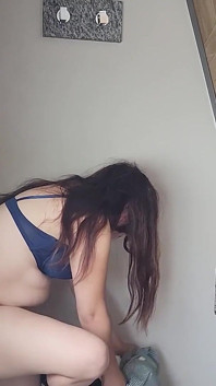 Puna-me, encha minha bunda com sua luxúria. É por isso que eu pertenço a você.