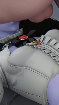 Overwatch - шлюшка-вдовозистка выбирает большой хуй вместо Розы (3D Анимация)