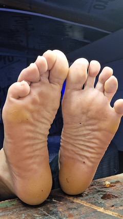 Midsouth Foot Fetish: Předvádím se s mými mokrými chodidly
