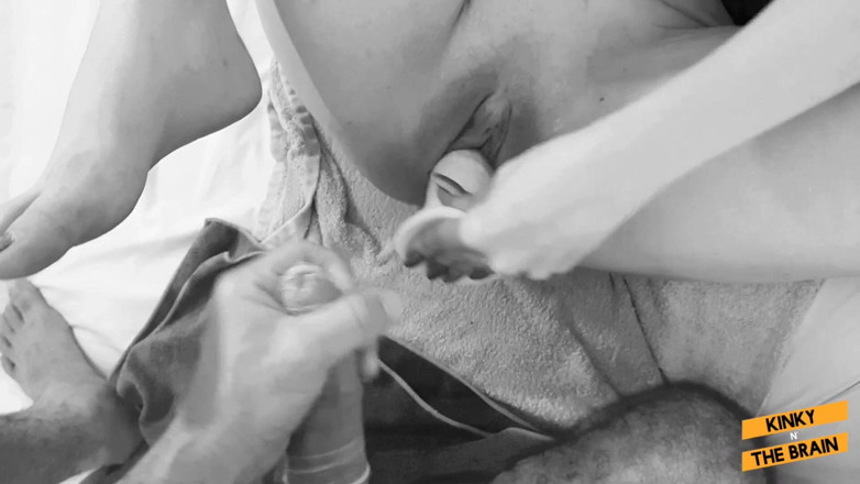Kinky N the Brain: How to Make Her a Cum Slut 101