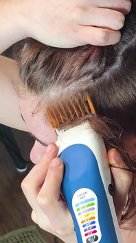 Goth Punk Shaves Her Head