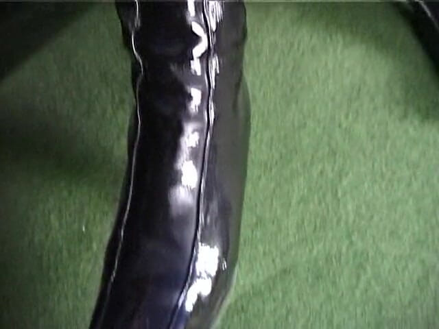 Lucky Cooch: Fabulous milf sucks big pecker and toys her pussy at...