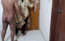Aria Mia: Punjabi Hindu Bhabhi Is Fucked by a Guy While Cleaning...