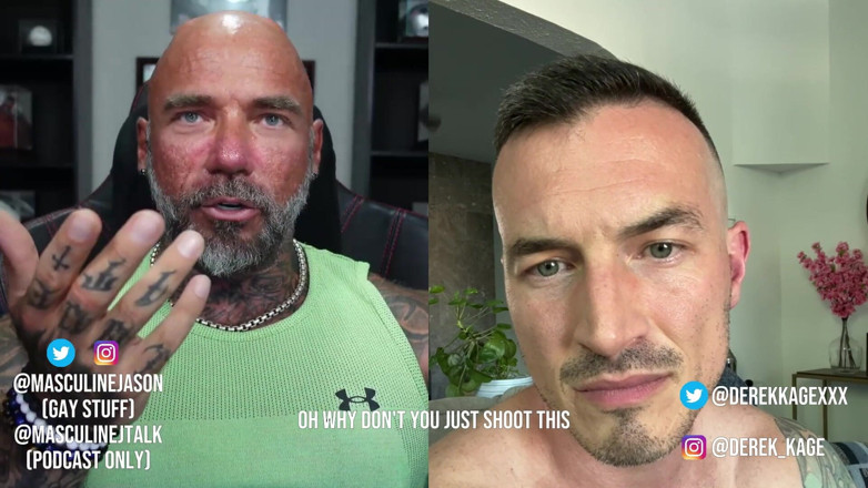 Raw and Uncensored with Masculine Jason: Confessioni porno star - Derek cage (episodio 87)