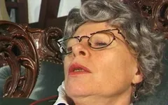 Solo German Granny Likes to Finger Her Cunt