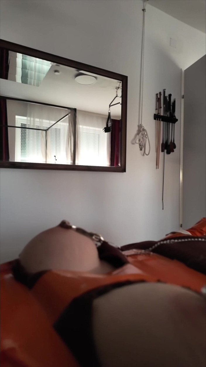 Elena917: Bölüm 2 - bant esareti, ürün şaplak, meme ucu bdsm, orgazm
