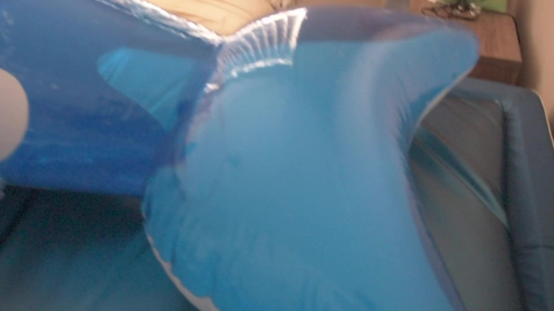 Aussie bi boy: Timelapsed unboxing, pompowanie i deflating zmodyfikowane wieloryba blimp