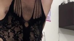 Pegging Full Video Consolador Largo Doble Punta Chica Folla a Su Esposo Analmente